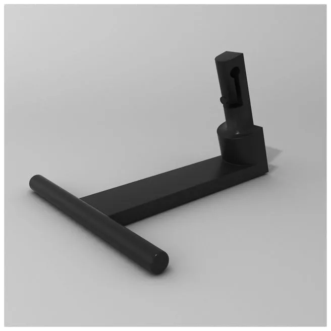 Pied de pose Fixe Fixation Tunnel