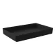 Plateau KATA crock en melamine noir