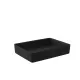 Plateau KATA crock en melamine noir