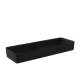 Plateau KATA crock en melamine noir