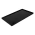 Plateau mélamine NORDIC-TRAY : format plateau:450 mm X 260 mm, Couleur:Noir