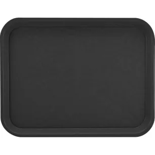 Plateaux de service polypropylène texturé noir