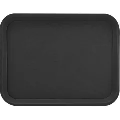 Plateaux de service polypropylène texturé noir Plateaux de service polypropylène texturé noir